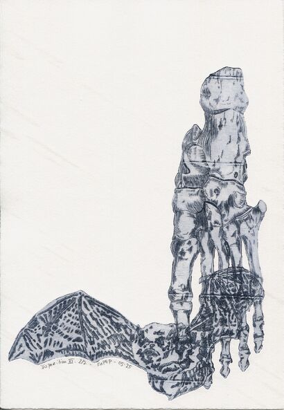Disparition VI - a Paint Artowrk by SUPEP